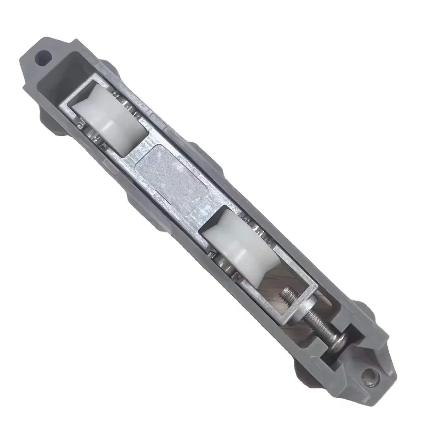 Zinc alloy inner part sliding V groove Double needle bearing Pulley nylon bracket Aluminum Door and Window roller wheel