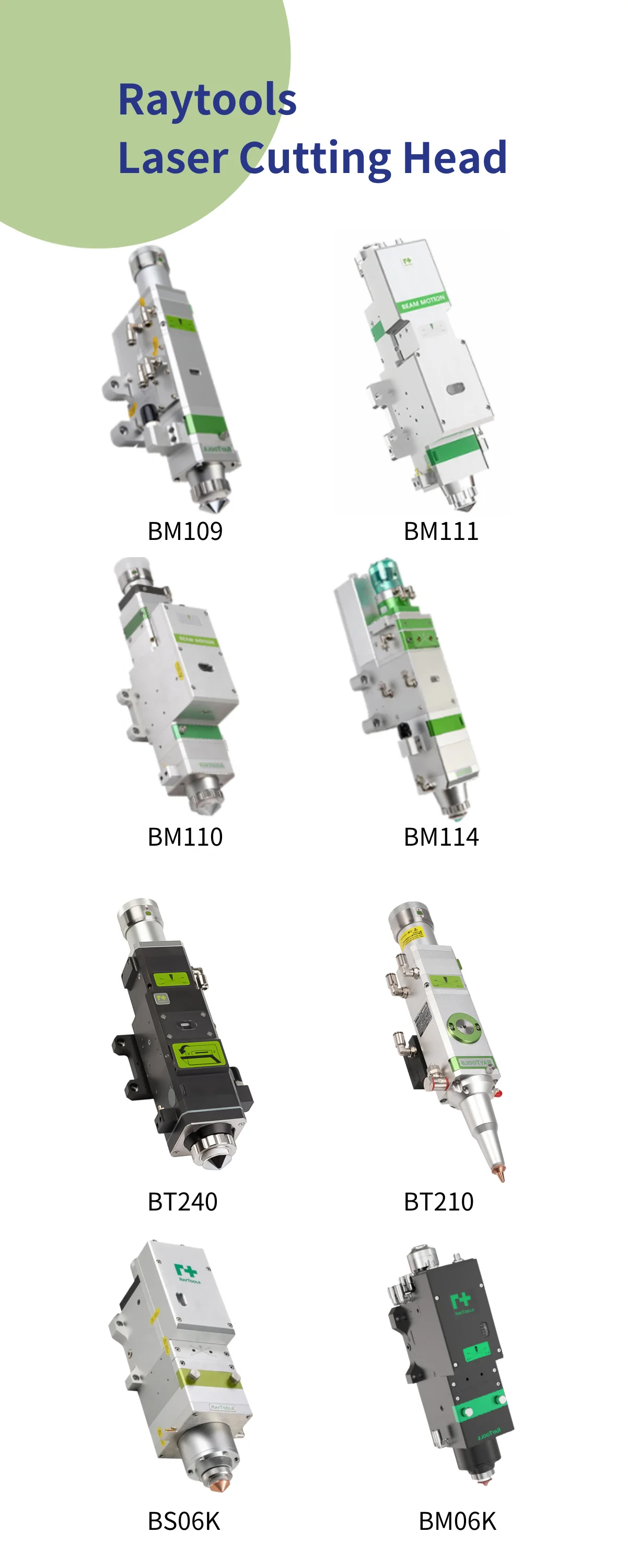 China High Stability Laser Head Raytools BT240S Manual Focus Laser Cutting Head for 3000w Fiber Laser Cutting Machine