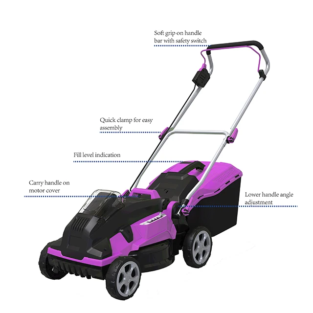 Mini wireless lawn mower grass cutter