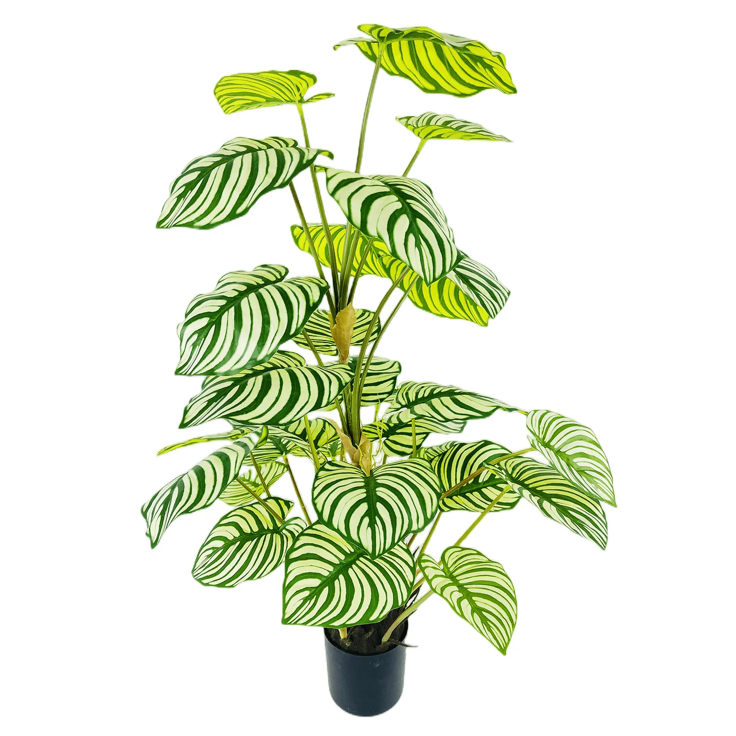 Senmasine 90 см зеленая искусственная зелень, несколько стилей, 30 головок, искусственная Пальма/вечнозеленая/монстера/яблоко/лист Таро, искусственная фабрика растений