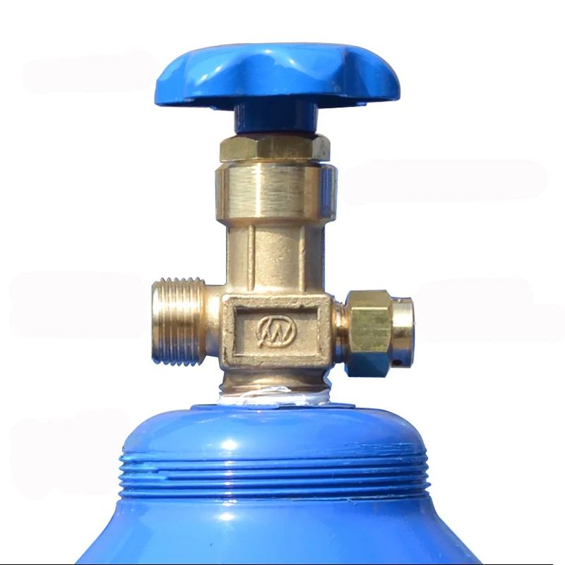 Small Lightweight 1 2 3 4 5 6 7 8 9 10 L Mini Oxigen Gas Tank First Aid Outdoor Portable Medical Oxygen Bottle Gas Cylinders