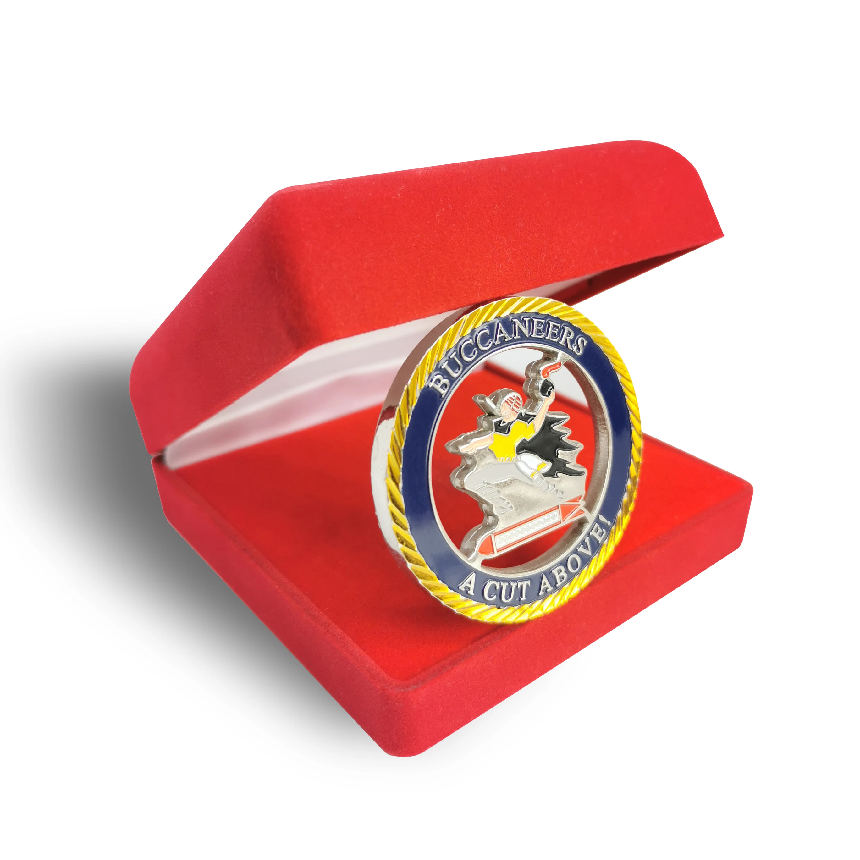 Factory  metal coin soft enamel with gold plating for gift and souvenir of hollow design