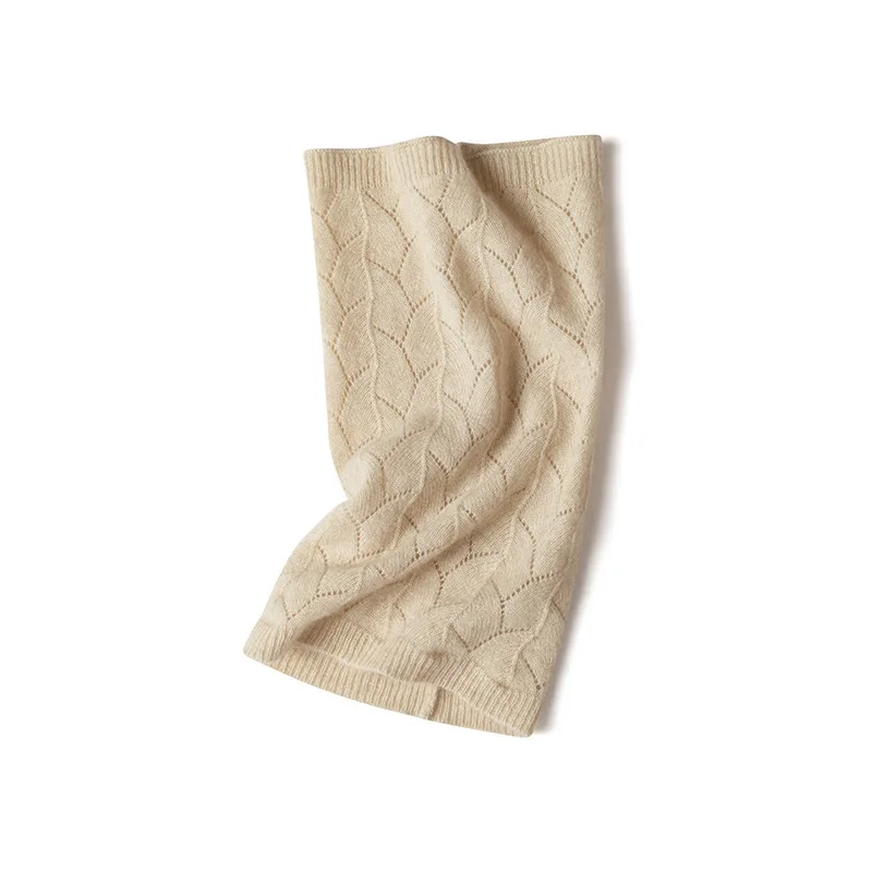 Cashmere Warm Knitted Scarf Neck Scarf Cashmere Collar Scarf
