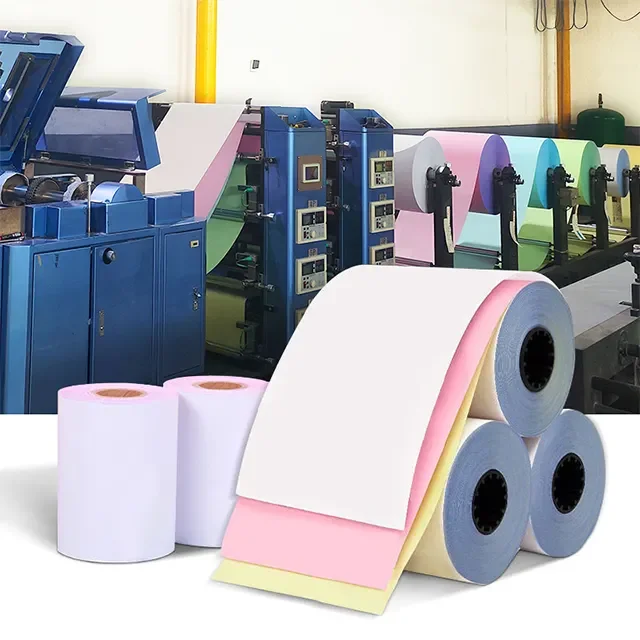 52g White Pink Yellow Blue Green NCR Paper Carbonless CFB Paper/CF Paper/CB Paper