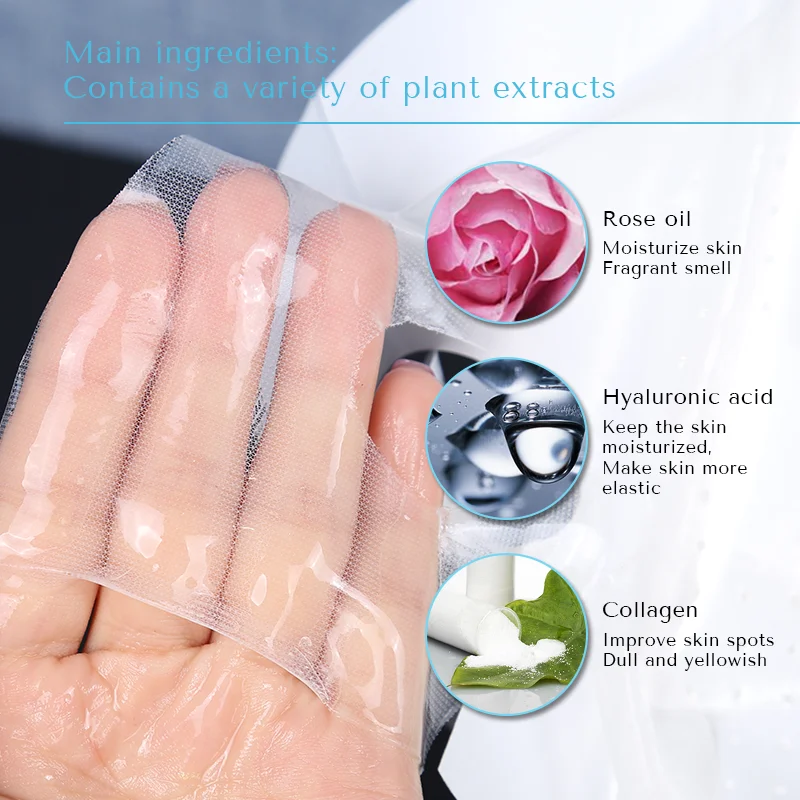 GMPC factory OEM ODM nourishing new korea  collagen crystal facial mask cosmetic