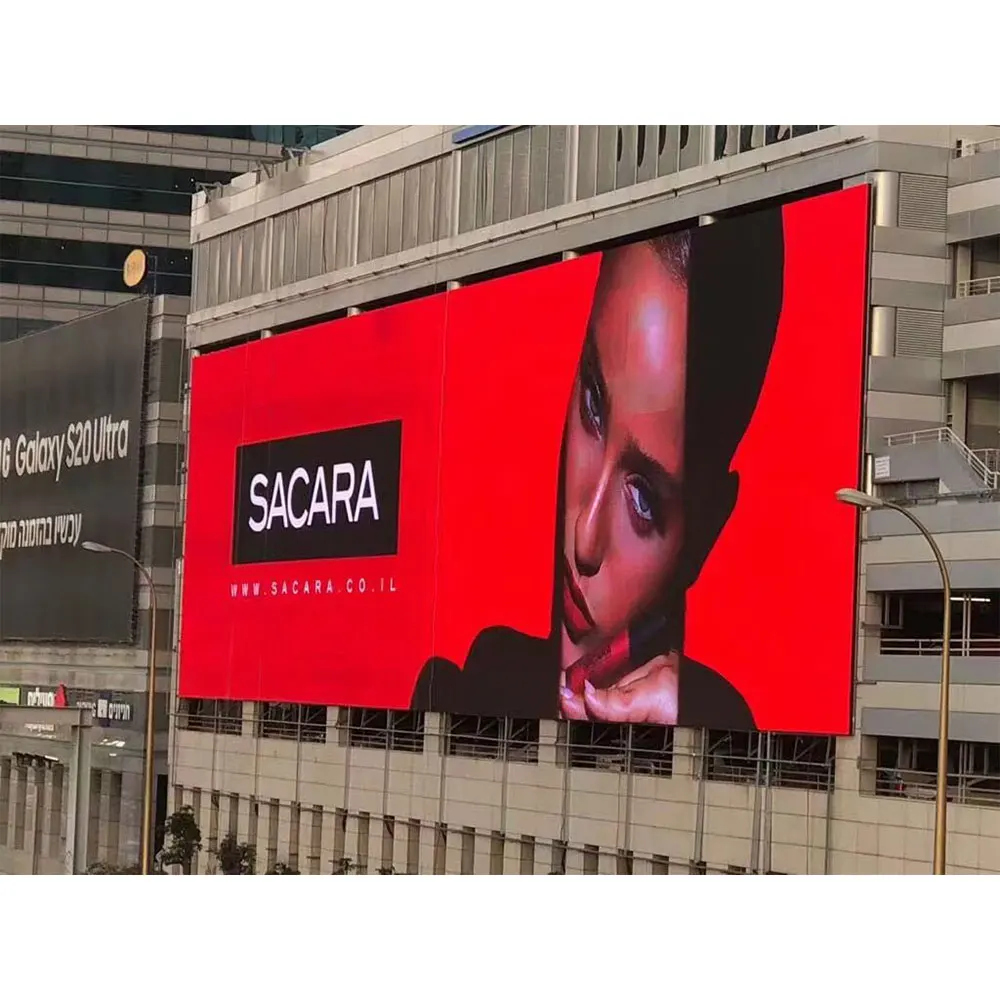 High Refresh Rate Outdoor Screen P6 Nova Star Led Screen Pixel Pitch 6 mm High Brightness Display Video Wall For Pantalla Panel