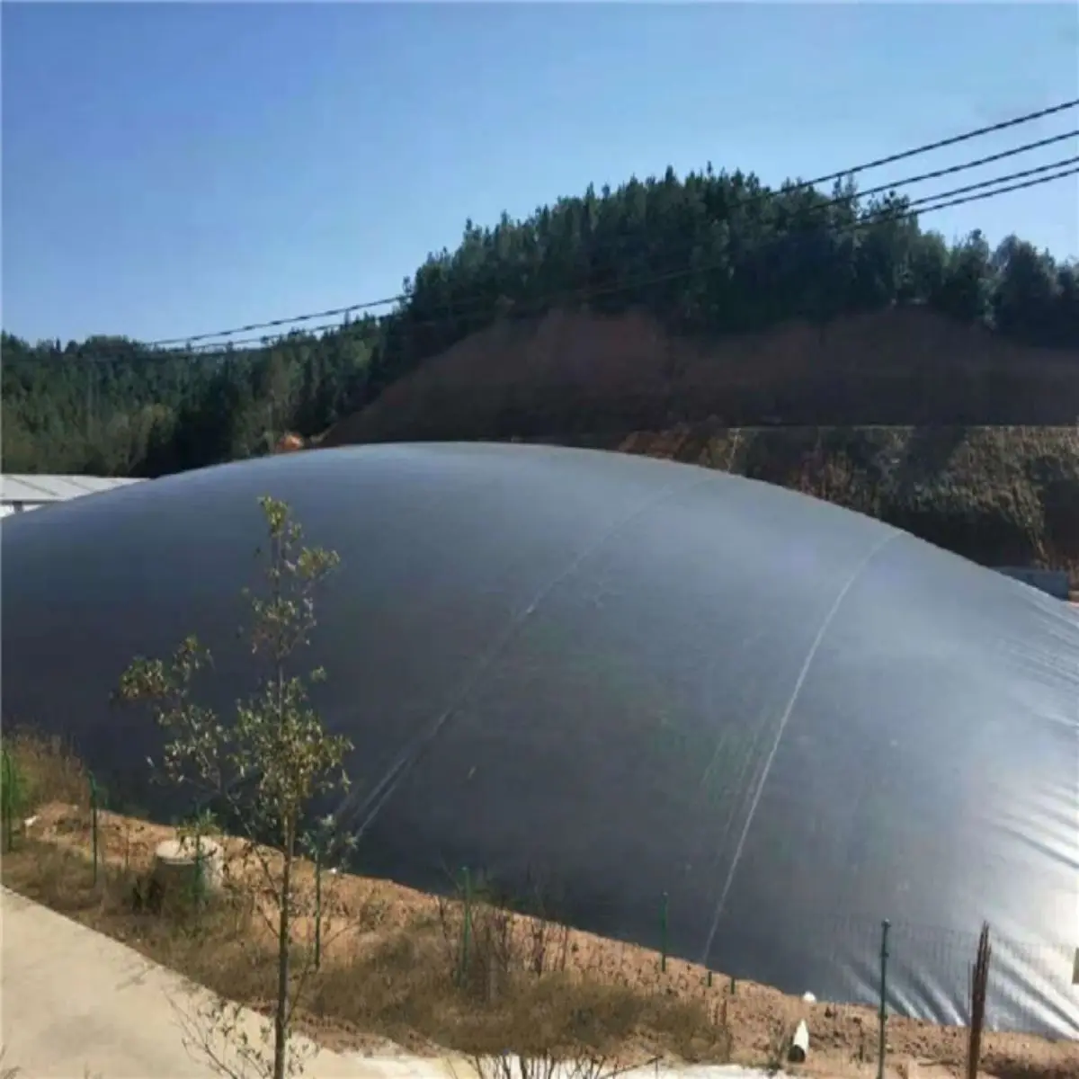 Biogas Storage Pond Liner Geomembrane for Biogas Tank Digester