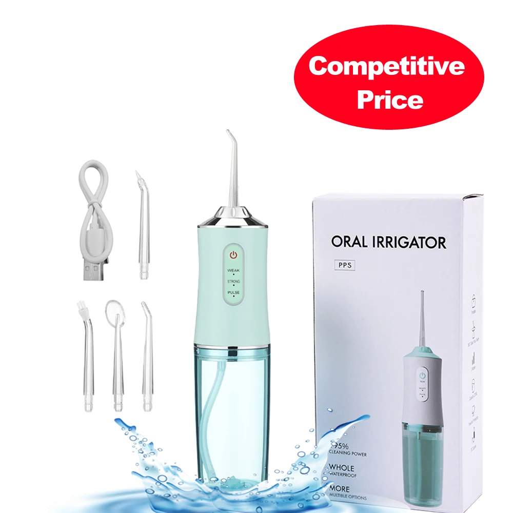 Wholesale OEM professional 6886 electric usb rechargeable mini dental toothpick cordless  water flosser