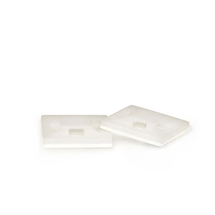 Factory price 3M self-adhesive nylon tie mount wire accessories cable clamp cable organizer plastic cable tie mount