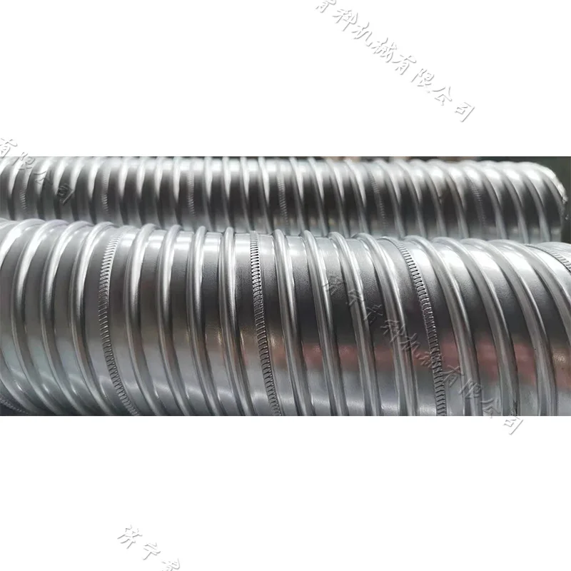 Type 200 Corrugated Tube Machine Automatic Metal Pipe Winding Equipment Bridge Steel Pipe Molding Equipment