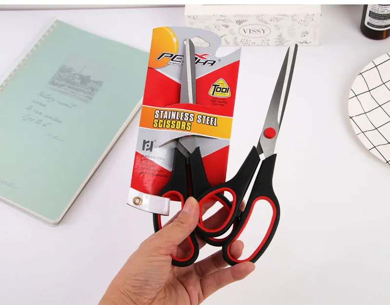 8.5 Inch Scissors Household Shears Paper Cutting Knife Office Stationery Scissors Hot Sale High Quality Tailor Scissors