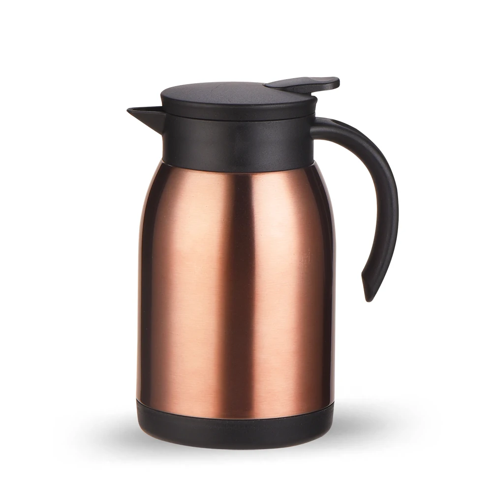 Wholesale 800ml Stainless Steel Wide Mouth Thermos Hot Tea Coffee Pot with Handle Potable Tea Port Vacuum Flask