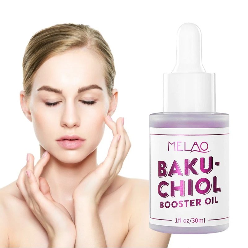 Private Label Vegan Natural For Anti Aging and Smoothing 2.5% Retinol Bakuchiol Booster Oil