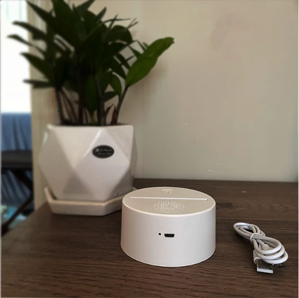 RGB LED Lamp Base for 3D Led Night Light ABS Acrylic Black 3D LED Lamp Night Light Touch Base with BT speaker