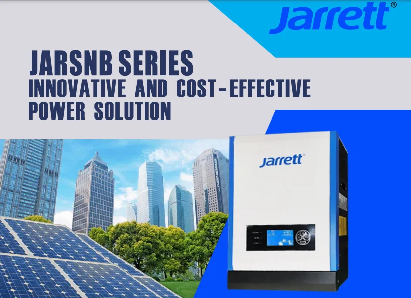 Jarrett Hybrid Solar Inverter Off Grid 12V 24V 1KW 3KW MPPT 220V Axpert Mppt 40A 50A