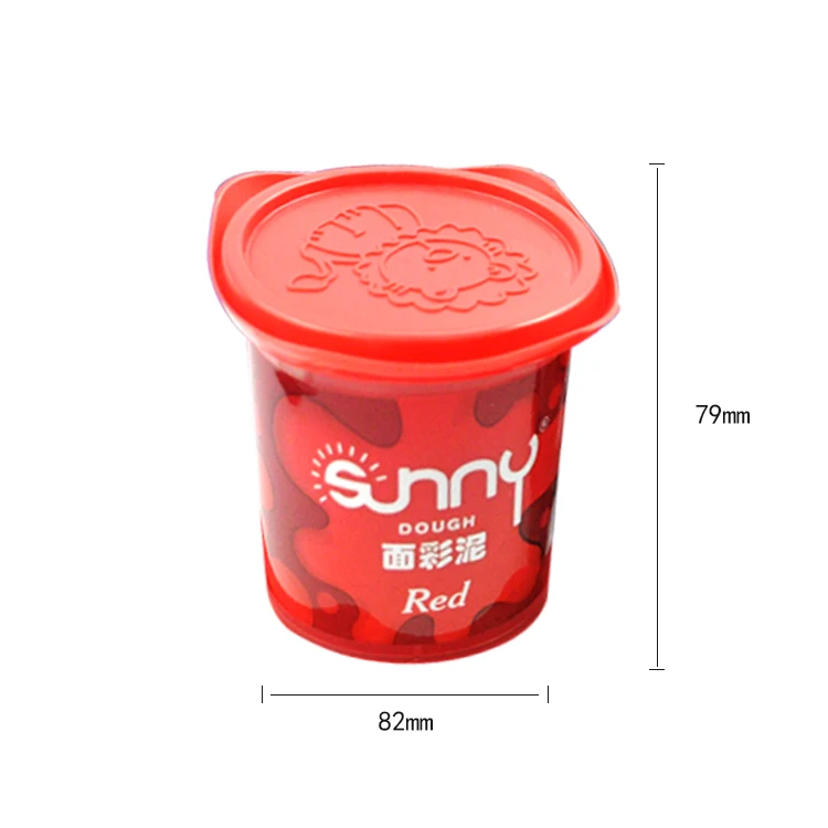 12 Colors Creative Moulding Clay Play Dough stationery set with 75g