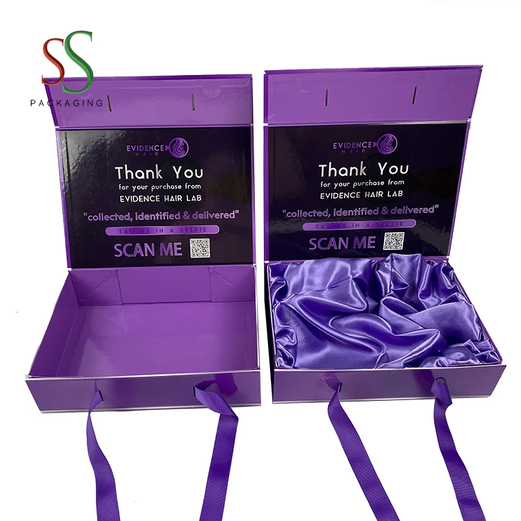 Luxury Book Shaped Rigid Cardboard Foldable magnetic Gift Box custom design shipping mailer packaging  box