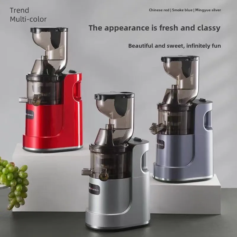 Fully Automatic 500ml Stainless Steel Juicer Household Heavy duty Juice Machine Residue Separation Electric Plastic