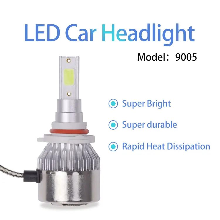 New Design Waterproof 400 lm H4 Led Headlight Bulbs 9005