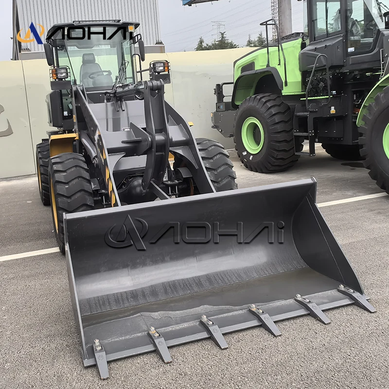 Wheel Loader 3ton 5ton Mini Front End Loader Bucket Loader With Log Grapple