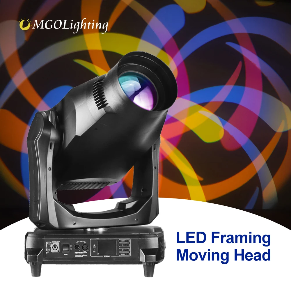 MGOLighting Профессиональная Высокая мощность 1200 Вт профиль движущиеся фары для концертов сценическое оборудование