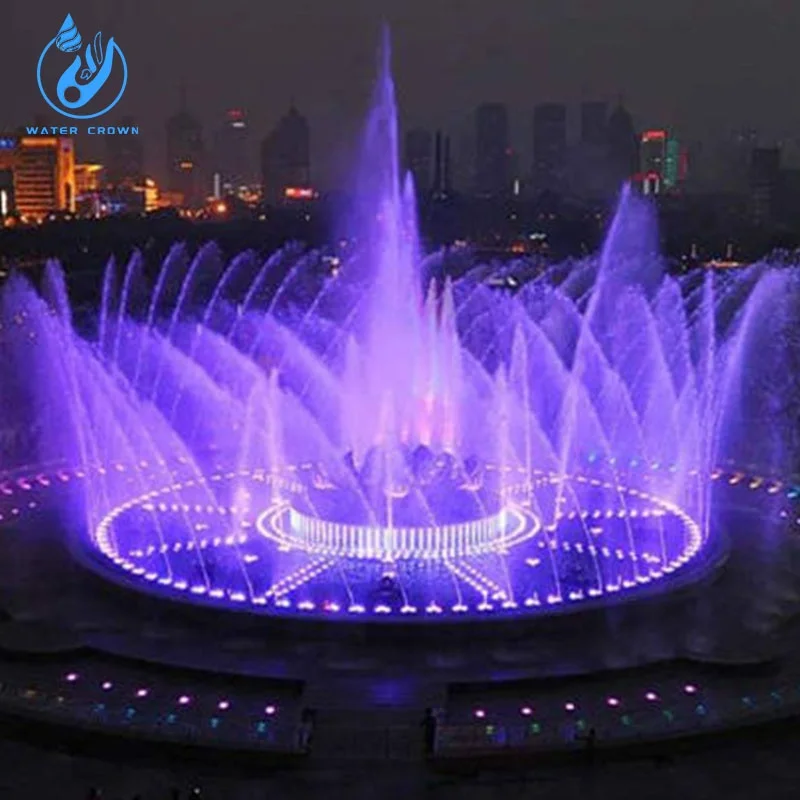 Hot Selling Multifunctional Projection Fog Fantastic Wall Fountain Water Screen Movie
