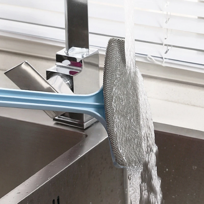 Household Cleaning Window Washing Brush Home Dust Removal For Gauze Window Glass Wet And Dry Cleaning Brush Kitchen Accessories