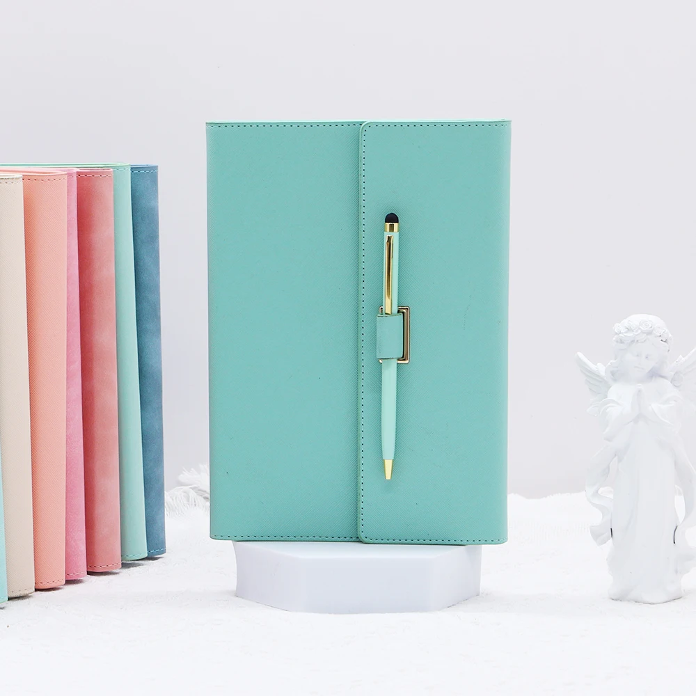 Manufacture Journal A5 Leather Custom Notebook with Logo Custom Business Journal