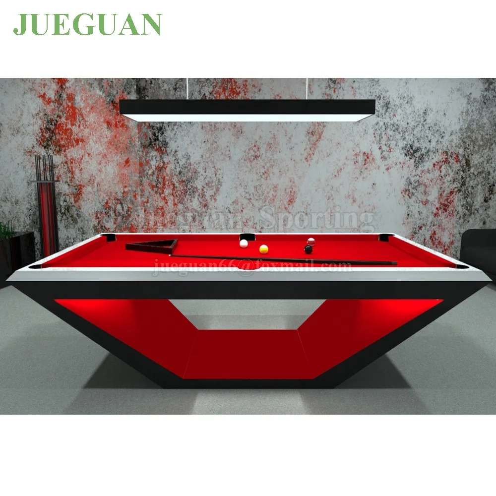 Multifunctional 2 in 1 Luxury Modern Oak Solid Wood 8ft Pool Table with table tennis top for Sale