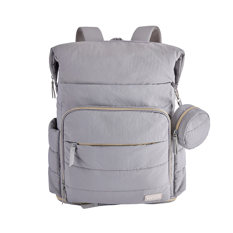Worthfind Multifunctional Waterproof Caddy Organizer Fashion Dad Price Diaper Backpack Mummy Bag