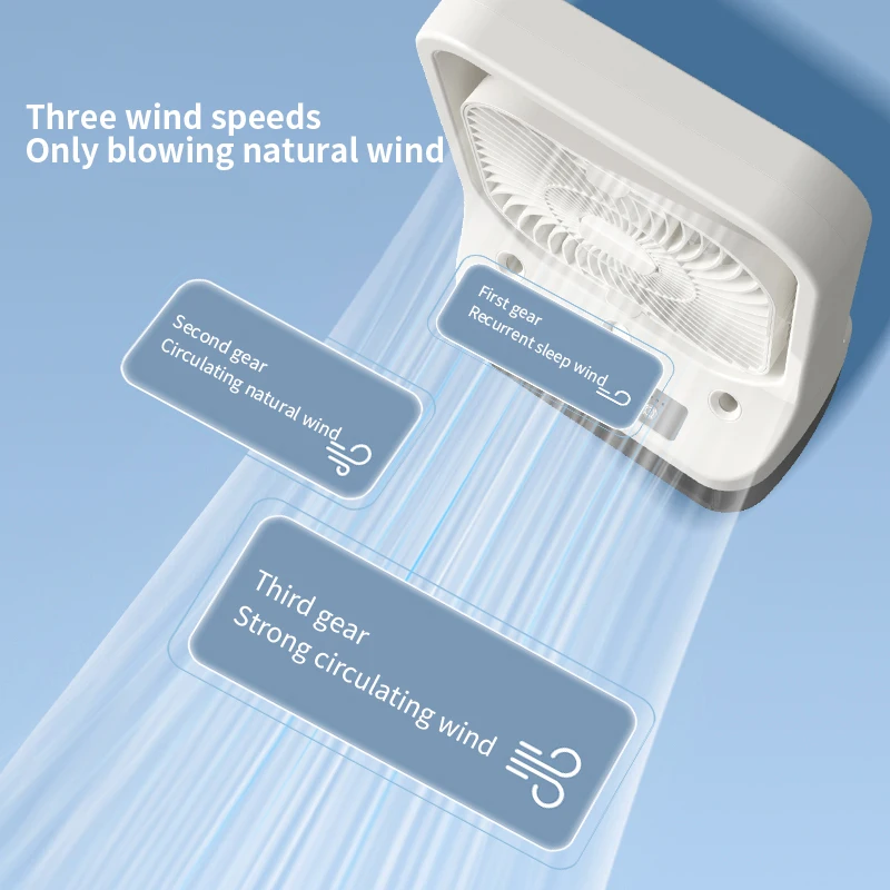 Portable 3-in-1 fan air conditioner home small air cooler humidifier air conditioning home fan