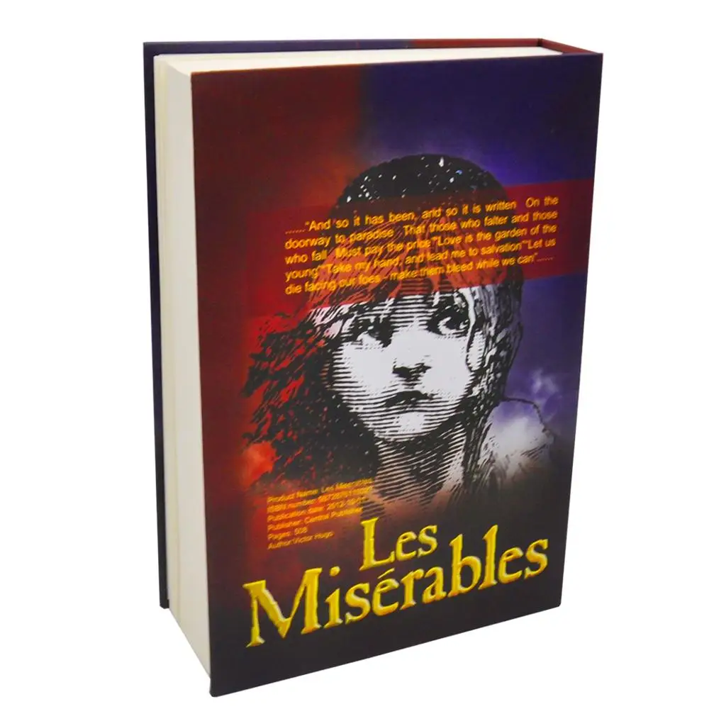 Metal Deversion Book Safe Book Safe Manufacturer hidden Secret Diversion Dictionary Book Safe