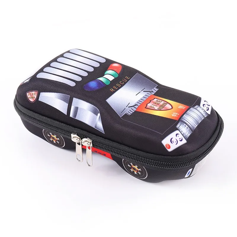 (Wholesale) Cheap Price EVA 3D Car Pencil Case Bag Car shape Storage Stationery Bag For Students