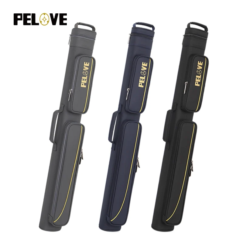 New market bright color, with front pocket can hold billiard accessories, professional cue case billiard