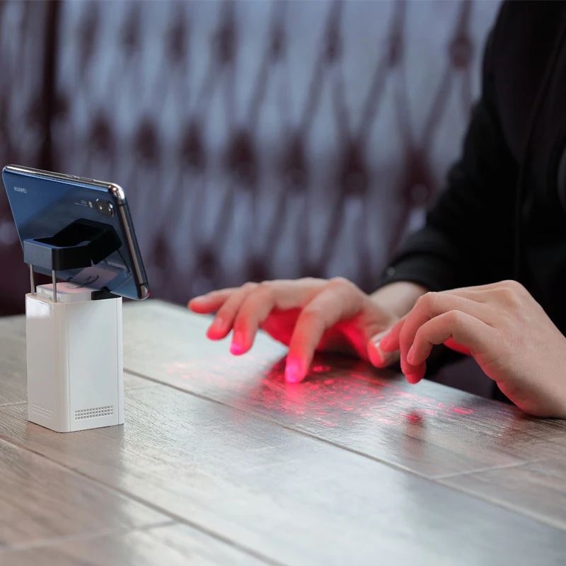 Virtual Laser Keyboard Portable Wireless Projection Mini Keyboard For Computer And Mobile Smart Phone With Mouse Function