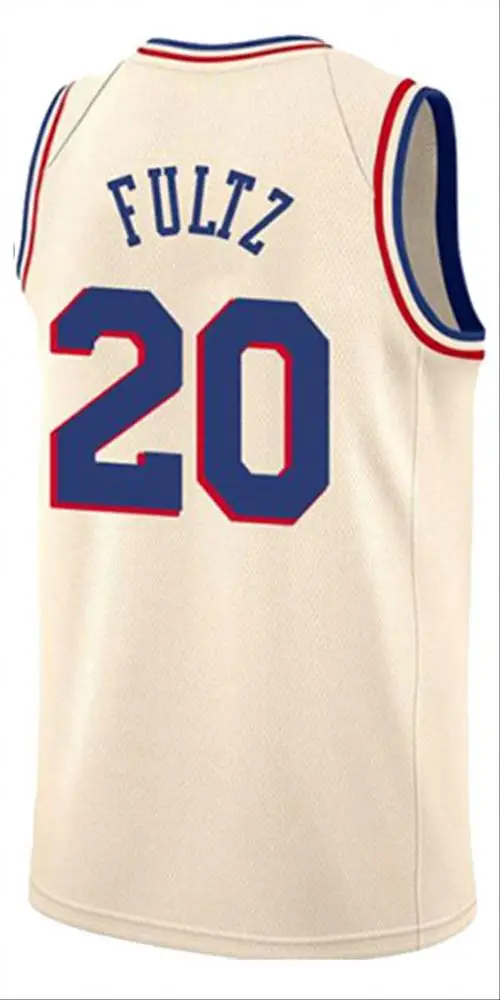 Allen Iverson 3 Customized Philadelphia 21 joel embiid 20 Markelle Fultz 25 Ben Simmons 17 JJ Redick 23 Jimmy Butler