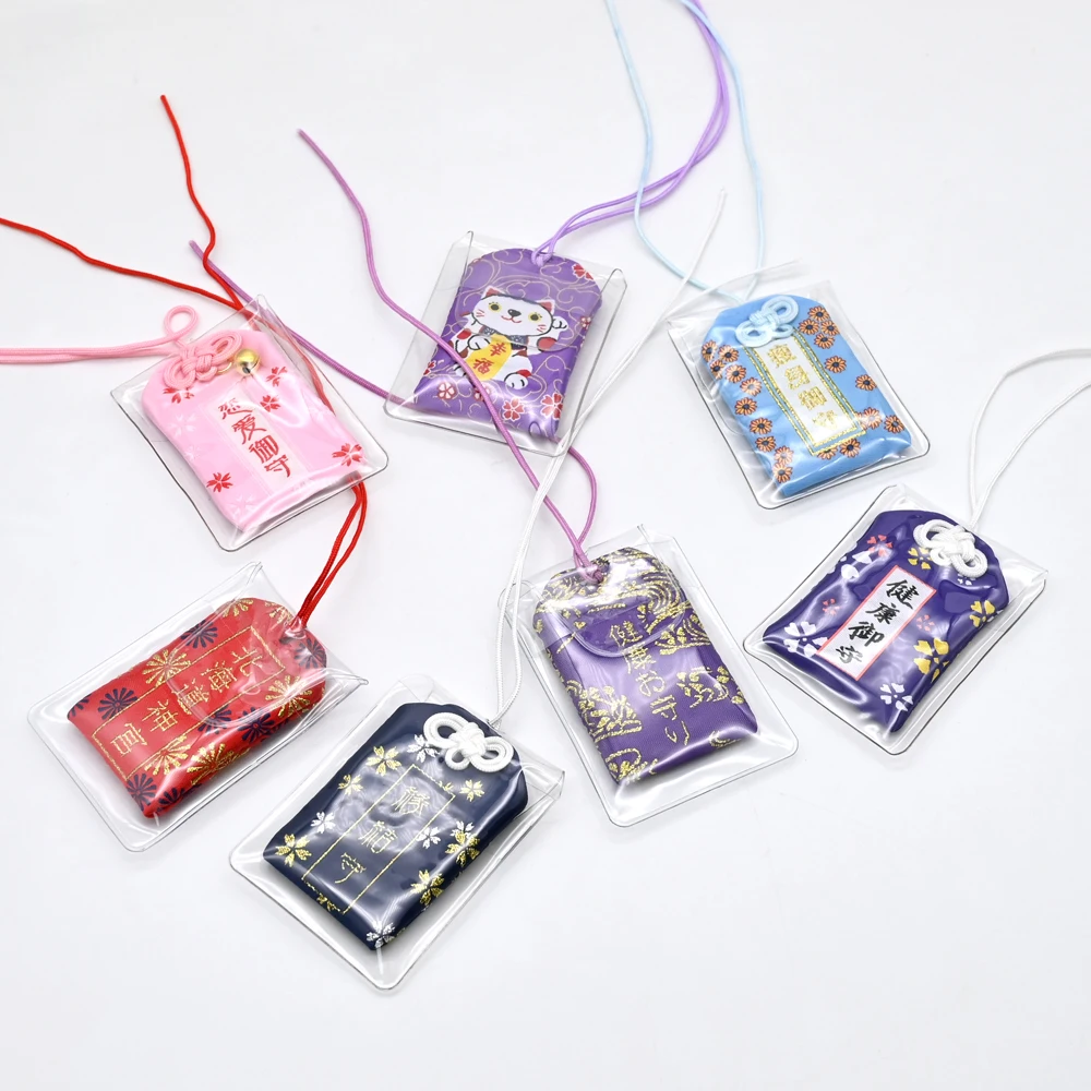 Hot Sale Japanese Amulet Creative Diy Custom Omamori Japan Style Bring You Luck Wish Pray Omamori Bag
