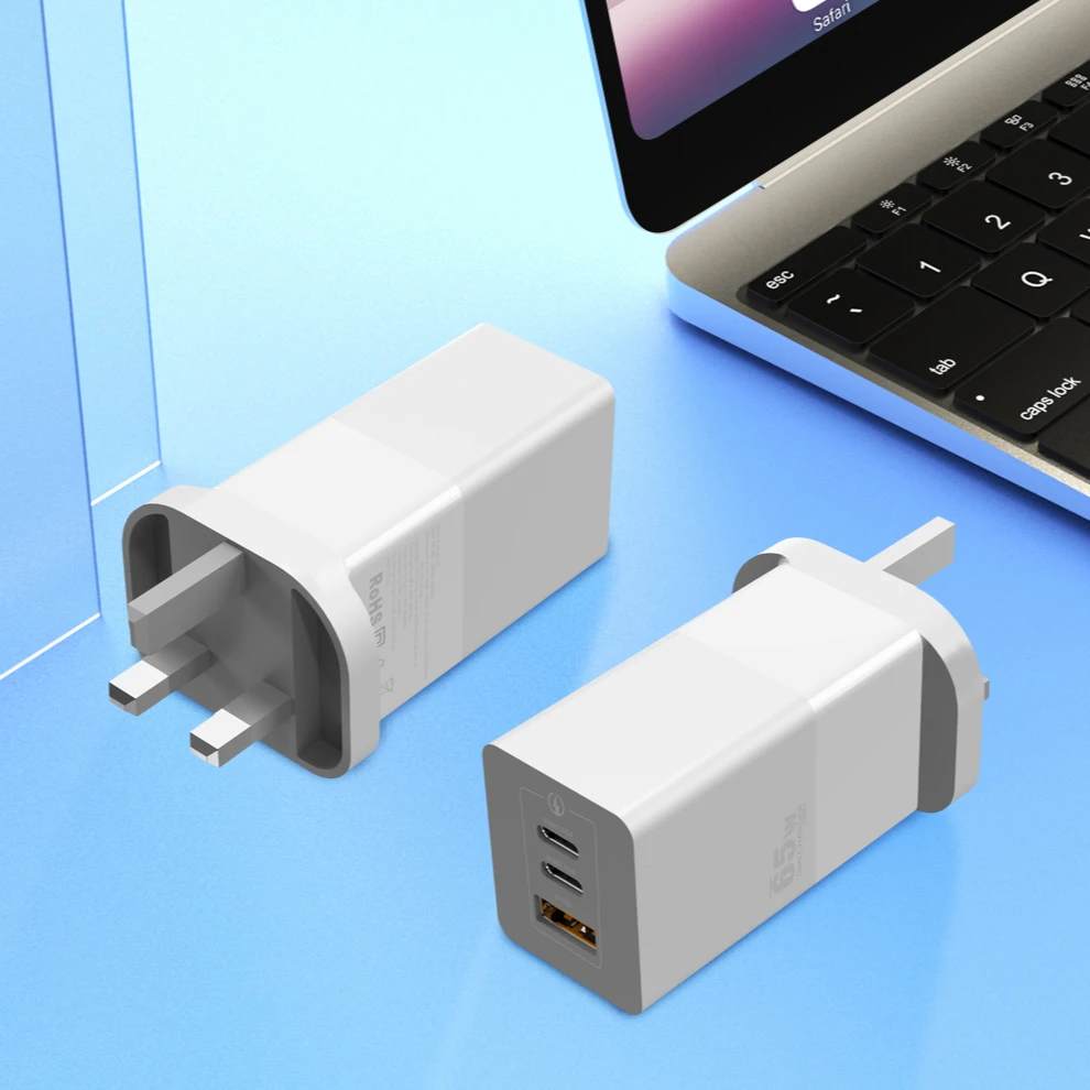 2021 новые методы трансплантированных 65 Вт AC100-240V 50/60Hz 1.6A Max Ган взимать плату за Pad мобильные чехол для телефона