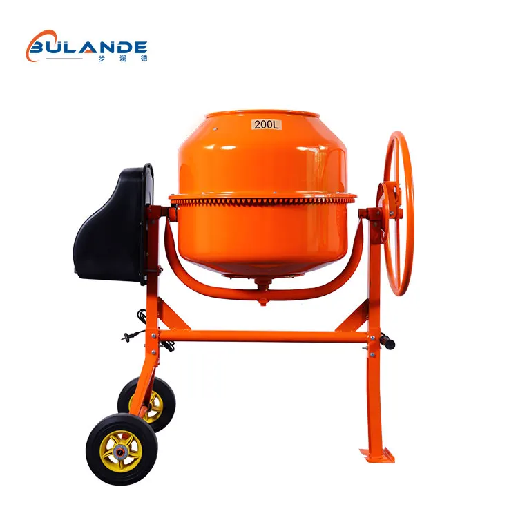 Professional Production cement mixer barrels manual concrete mixers machine mobile cement concrete mixer