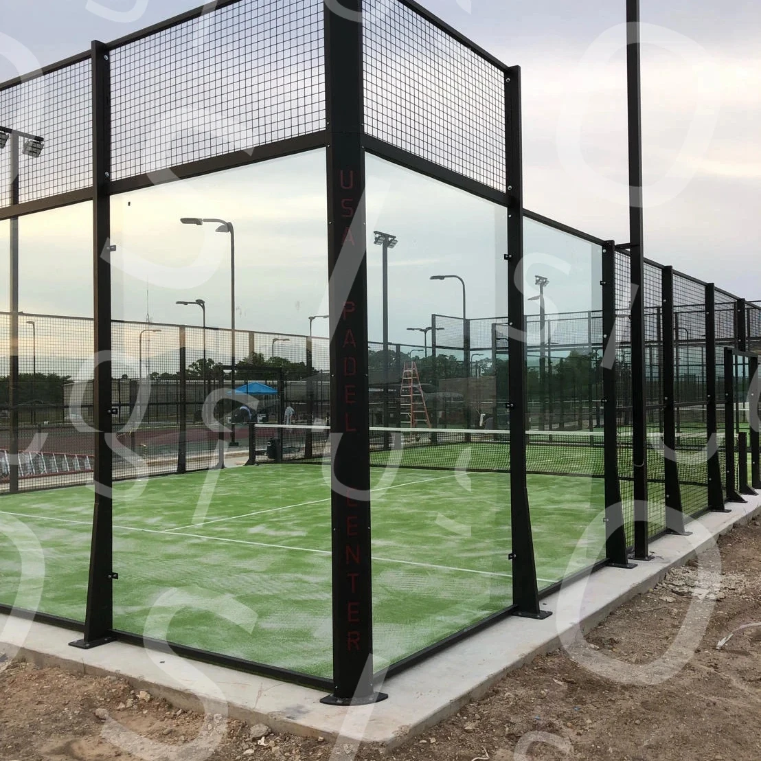 Osi Paddle Court Padel Теннисный корт 100*100*4 мм колонка