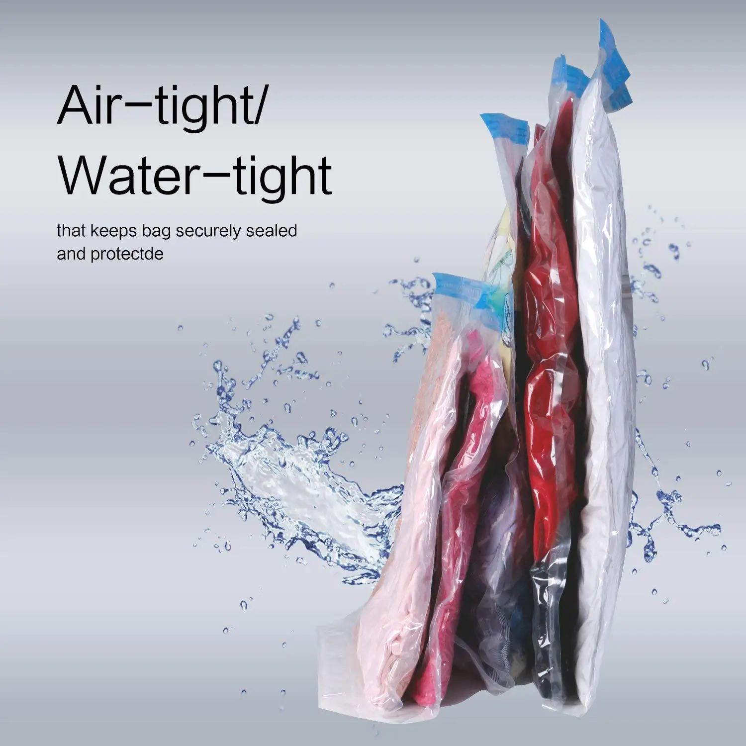 Factory Sale Vacuum Storage Bags Clothes Saver Air Compressed Vacuum Bag Travel Vacuum Clothes Storage Bags