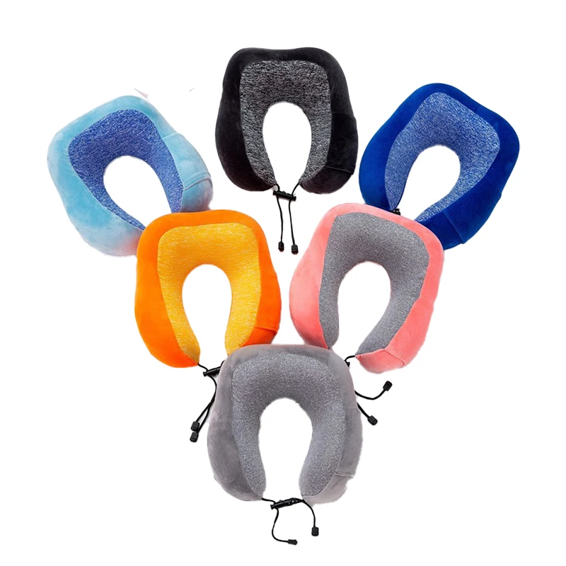 Good Quality Airplane Memory Foam Neck Head Chin Support Travel Neck Pillow