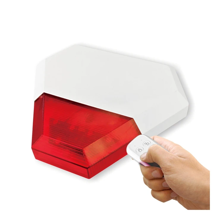 Professional System Outdoor WiFi Siren Warning Lamp system alarm output 115dB Strobe Siren Emergency Alarm Warning Siren
