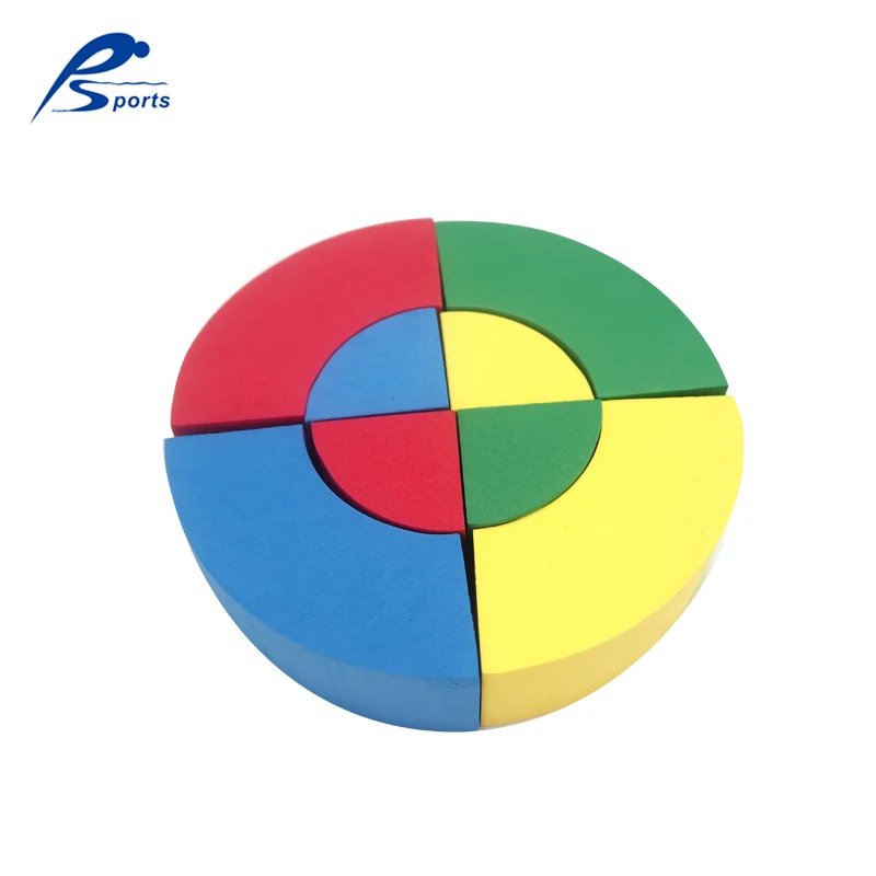 Educational toys Colored EVA castle building blocks fun brain games for kids