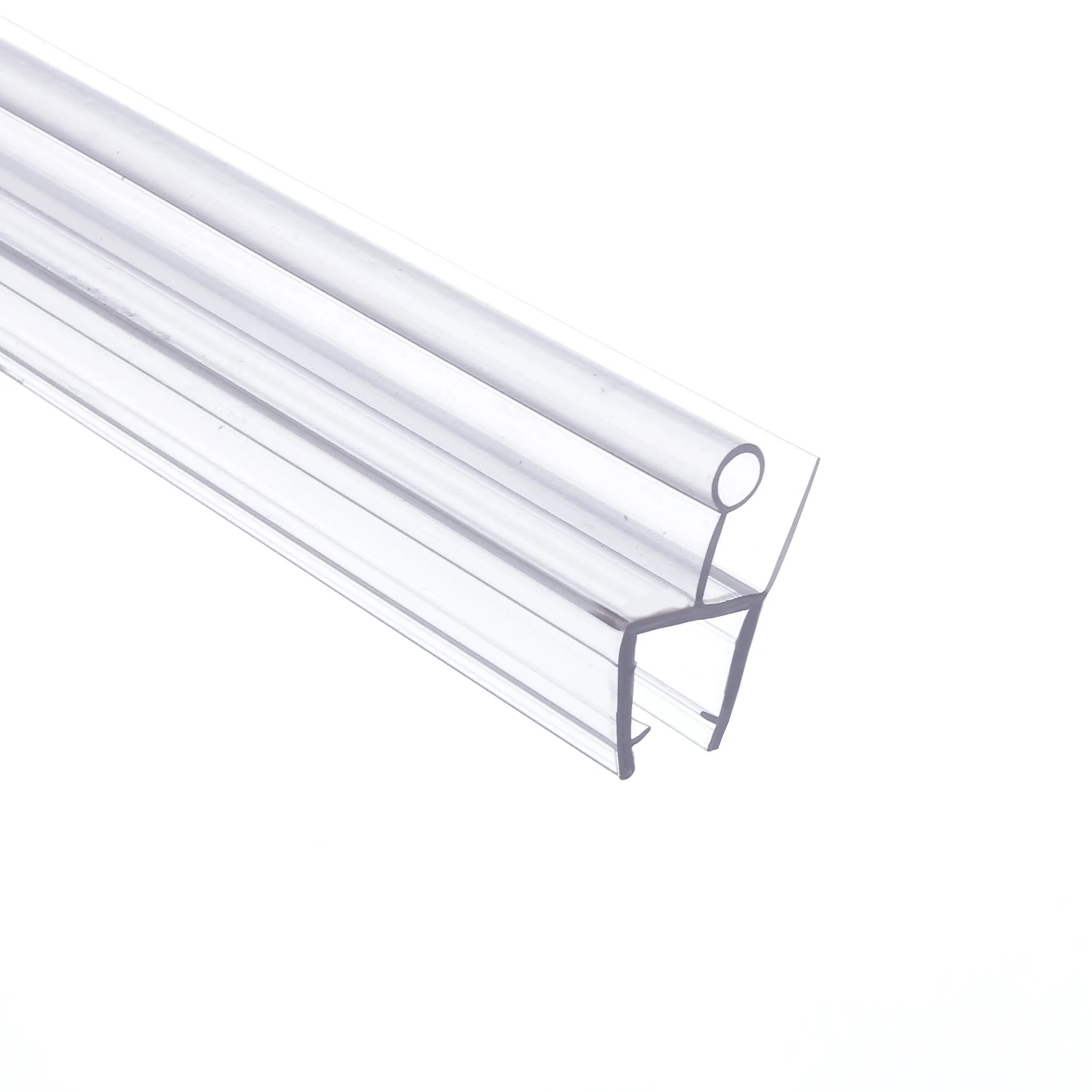 2pcs Clear Window Seal Strip For 6mm Seal Gap Window Door Weatherstrip Window Glass Fixture Bath Shower Screen Door Seal Strip