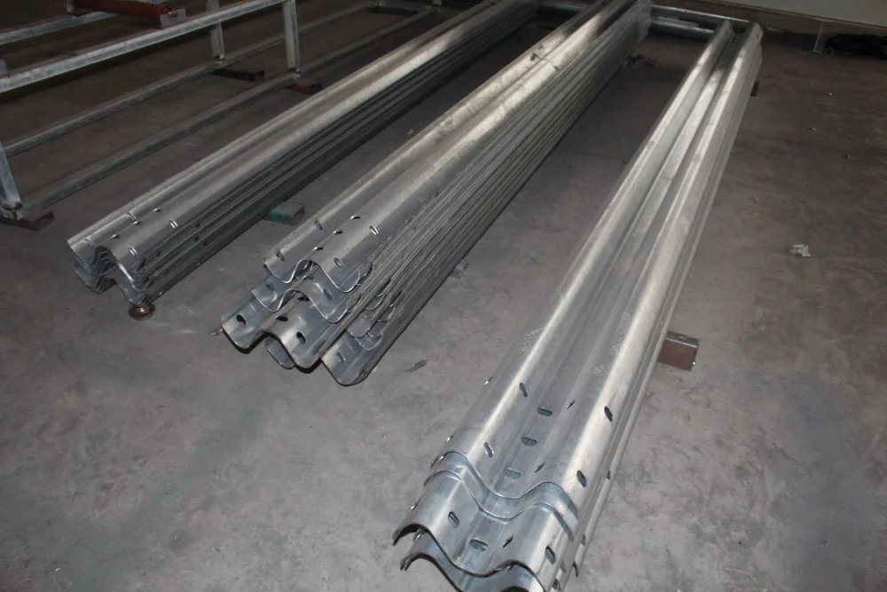 W Beam Highway Guardrail Roll Forming Machine Guardrail Repair Related Machine Crash Barrier Making Machine