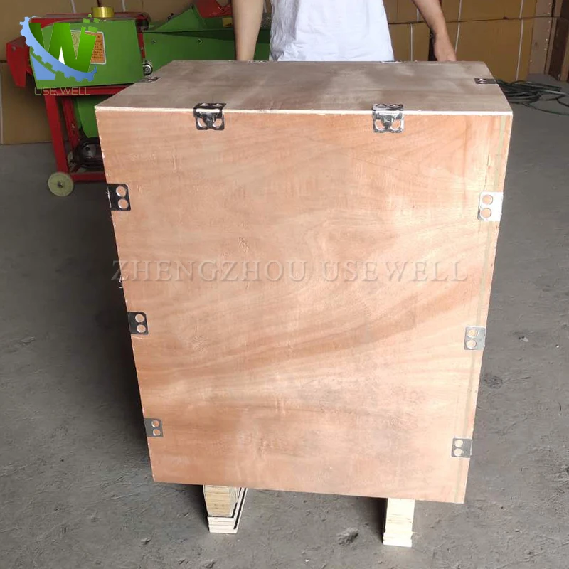 Agricultural animal feed food corn maize grass hay silage chaff cutter machine with diesel engine