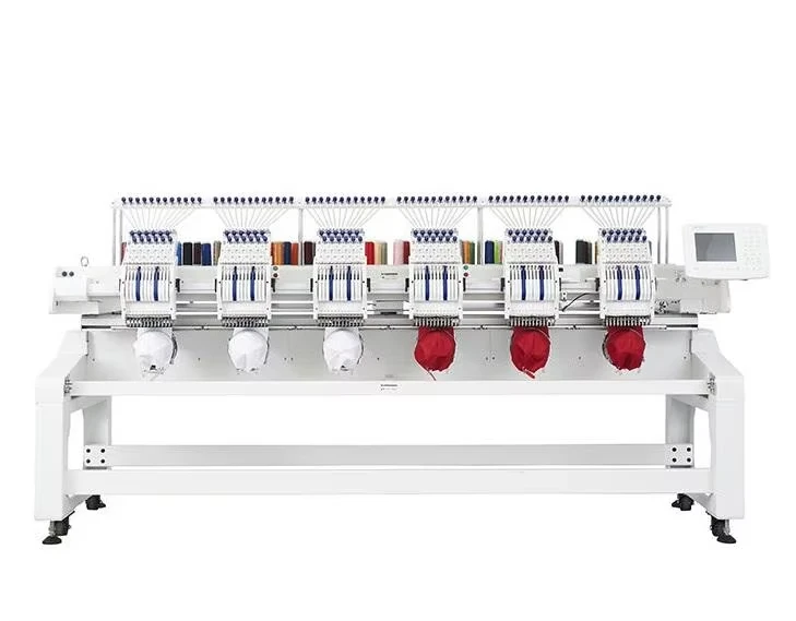 Yeshi 5 Years Warranty 9/12/15 Needles 6 Heads Automatic Computerized Embroidery Machine for Clothes
