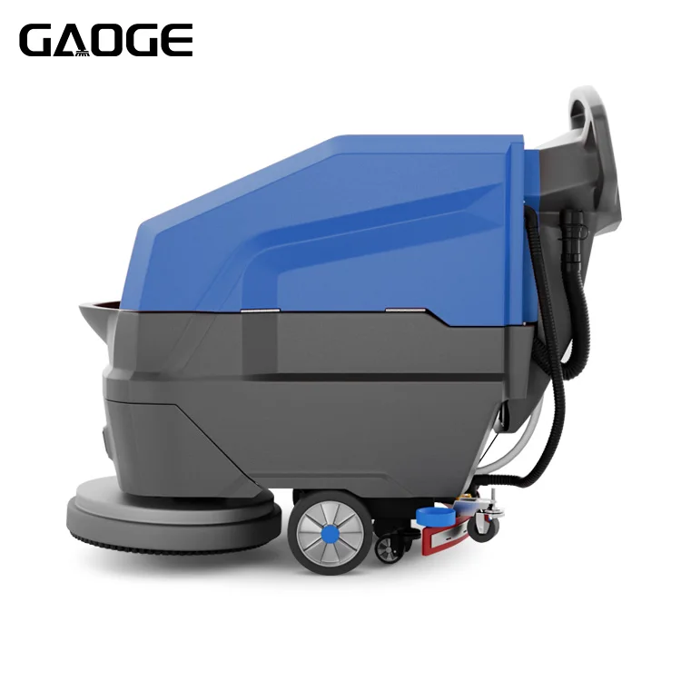 Gaoge F530 Industrial Professional Ceramic Tiles Pressure Washer 55/60L Cleaning Equipment Hand Push Floor Scrubber