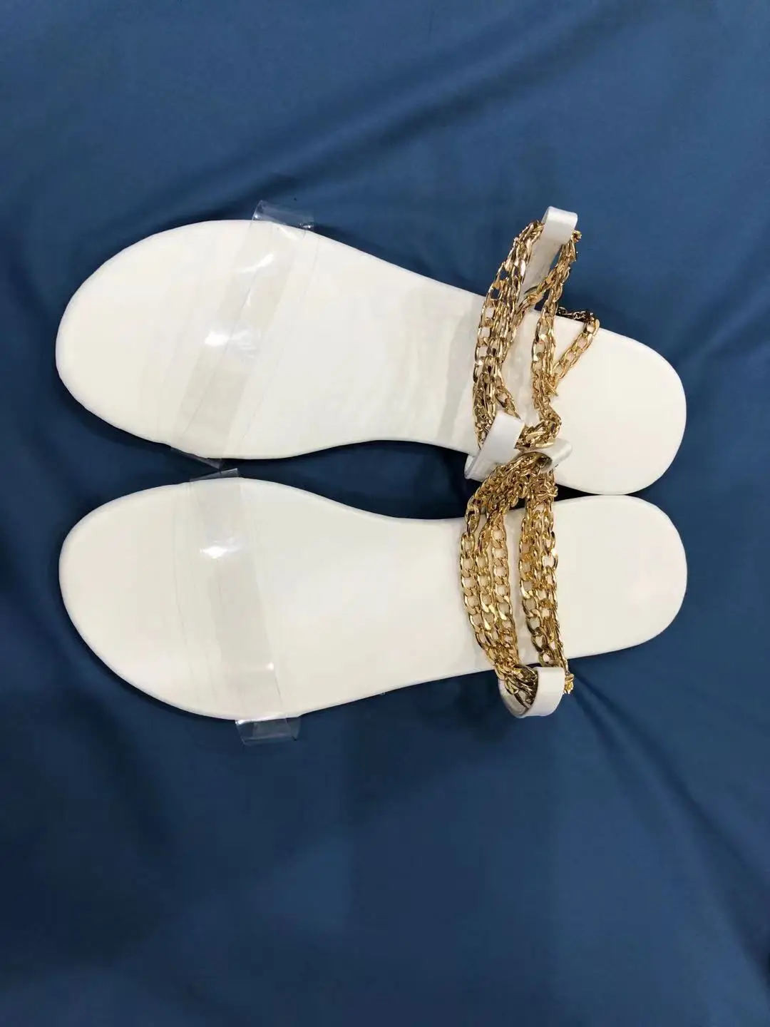 
LFZ-190 2021 Summer Women Shoes Sandals Ladies Casual Beach Fashion Transparent Plus Size Flat Shoes Sandals Women 